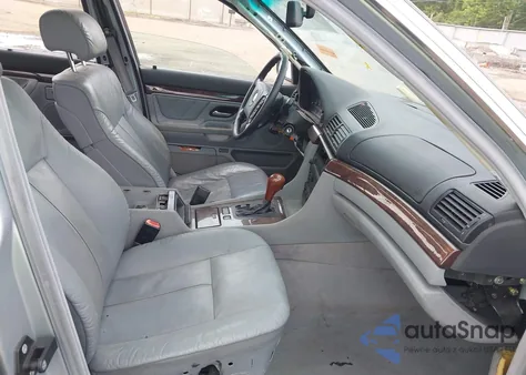 1998 BMW 740Il из США, поврежденный, VIN WBAGJ8320WDM24428